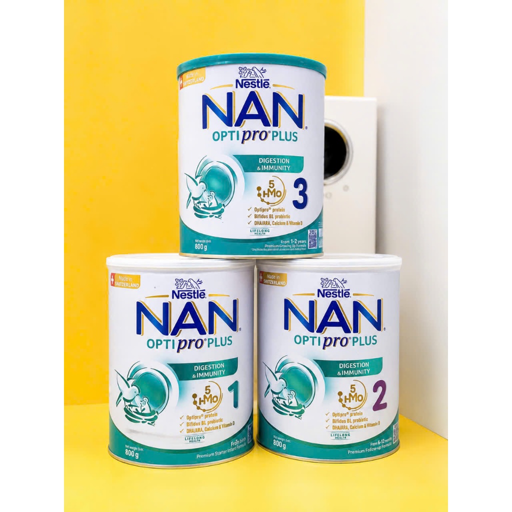 Sữa NAN OPTI PRO PLUS-sản phẩm sữa bột nổi tiếng của thương hiệu sữa NAN-800g