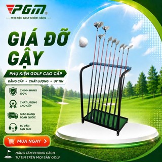Giá Gậy Golf, Giá Đỡ Gậy Golf, PGM, Bộ Giá Để Gậy Golf 9 Lỗ Chắc Chắn, Chống Ăn Mòn