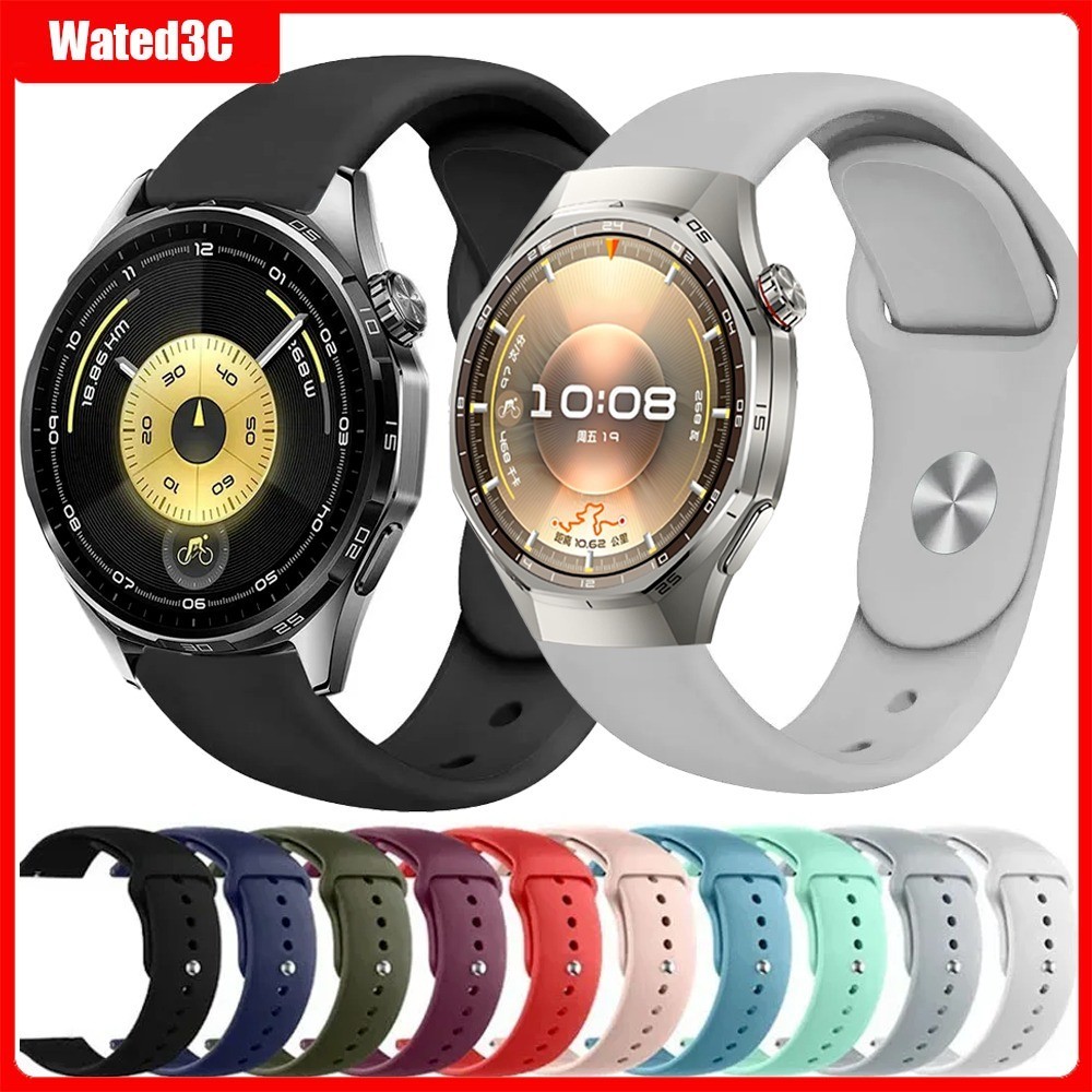 Dây đeo cho Huawei Watch GT6 Pro 46mm Vòng tay silicon cho Huawei GT Runner 2/GT5 Huawei Watch 5 46m