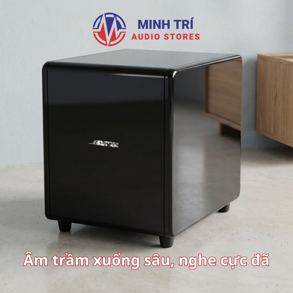 Loa Sub Điện Bass 30 BO.SE AM 1200 350W (Tặng Dây),  Sub Hầm Siêu Trầm Subwoofer Cao Cấp - Minh Trí