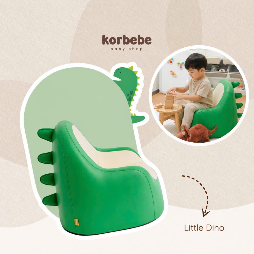 Ghế sofa da mềm cao cấp Made in Korea cho bé