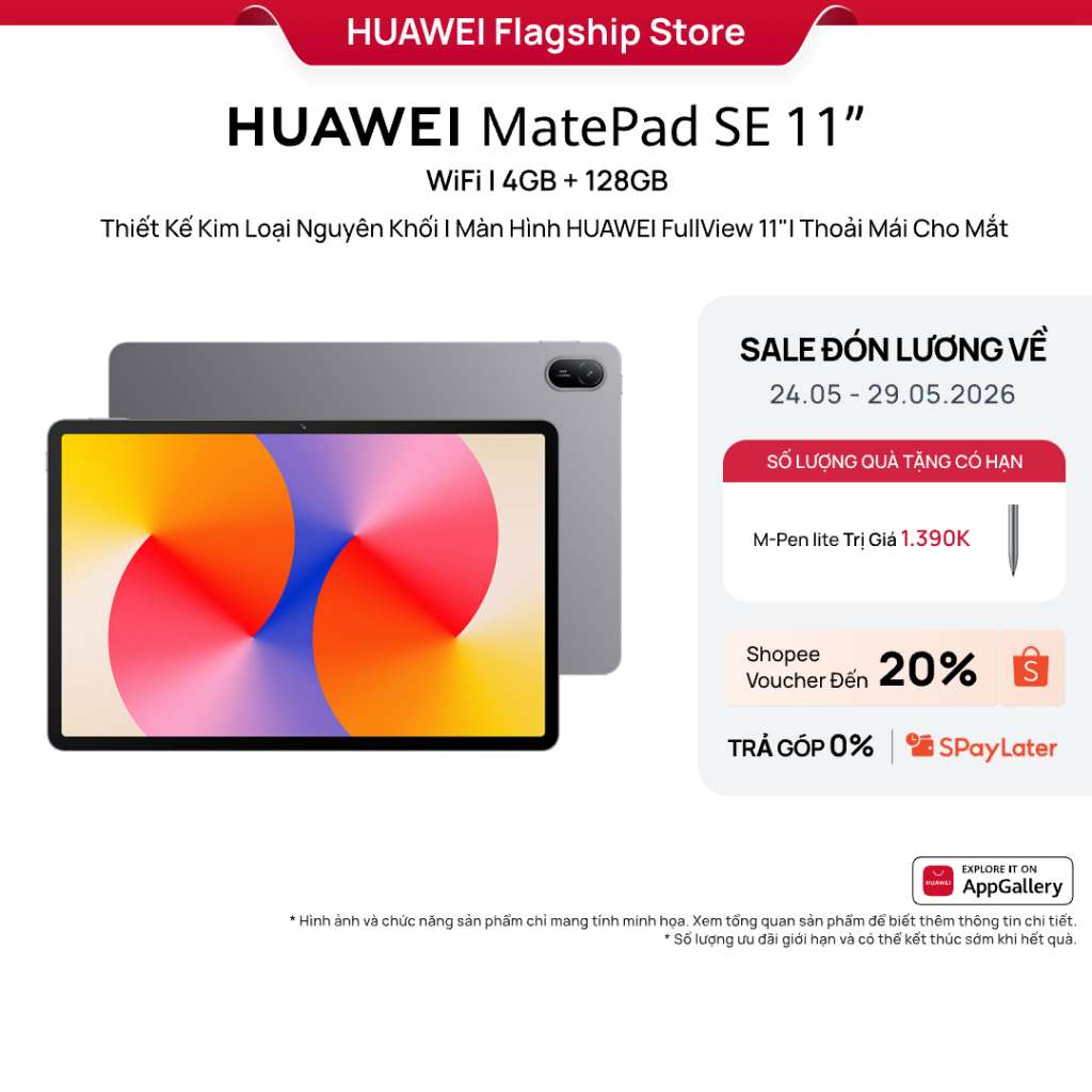 [LIVESTREAM] HUAWEI MatePad SE 11”|Thiết Kế Kim Loại Nguyên Khối||Màn Hình HUAWEI FullView 11" Thoải Mái Cho Mắt | BigBuy360 - bigbuy360.vn