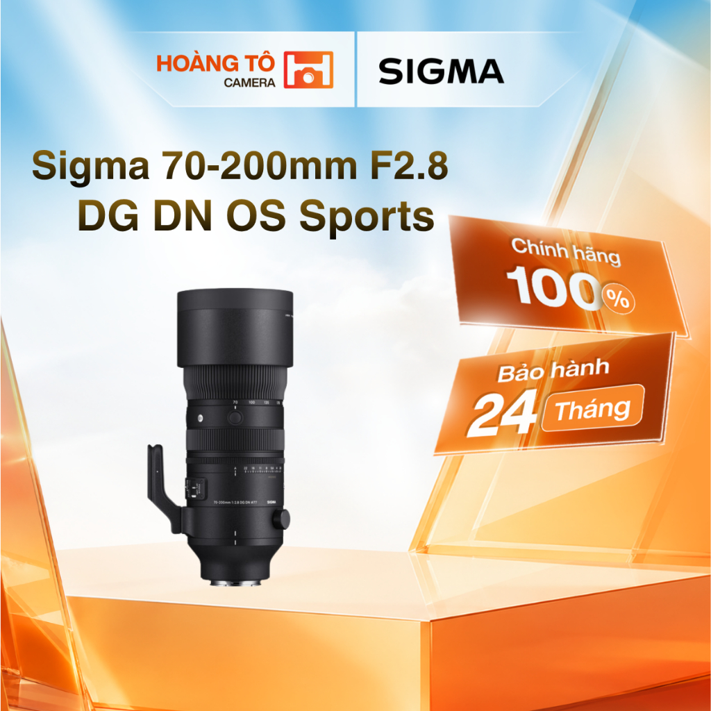 Ống kính Sigma 70-200mm F2.8 DG DN OS Sports For Sony | Mới chính hãng