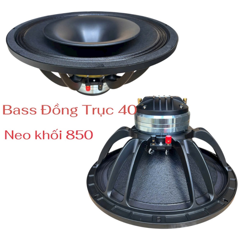 Loa bass rời 30 40 - đồng trục 4 tấc 3 tấc từ neo coil 75 ,treble 850