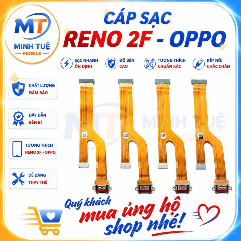 Cáp Sạc Reno 2F Oppo Zin Tháo Máy