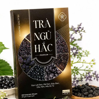 (Hộp 30 gói) Trà Ngũ Hắc Mộc Tâm Hương Vị Ngũ Cốc, Chăm Sóc Vẻ Đẹp Mỗi Ngày