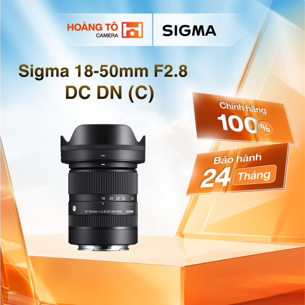 Ống kính Sigma 18-50mm F2.8 DC DN (C) | Mới chính hãng