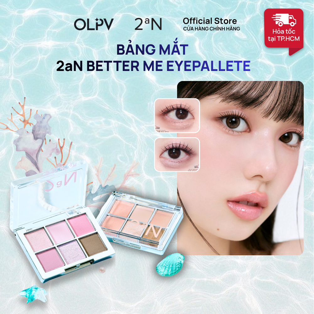 Bảng Màu Mắt 2AN Better Me 4.5g neutral cool warm