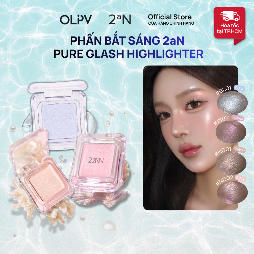 Phấn bắt sáng Highlight 2aN Pure Glash Highlighter 2.7g
