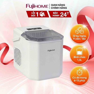 Máy làm đá mini Fujihome IM12N - Giải pháp làm đá tiện lợi cho Gia Đình hiện đại, Văn Phòng