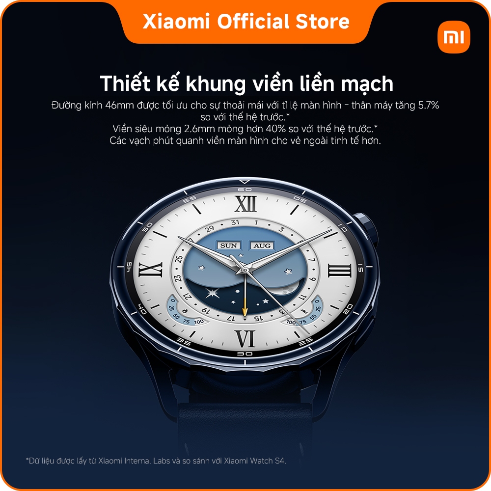 Đồng hồ thông minh Xiaomi Watch S5 | Mặt kính sapphire AMOLED 1.48″ | Công nghệ GNSS | Đàm thoại qua bluetooth | BigBuy360 - bigbuy360.vn