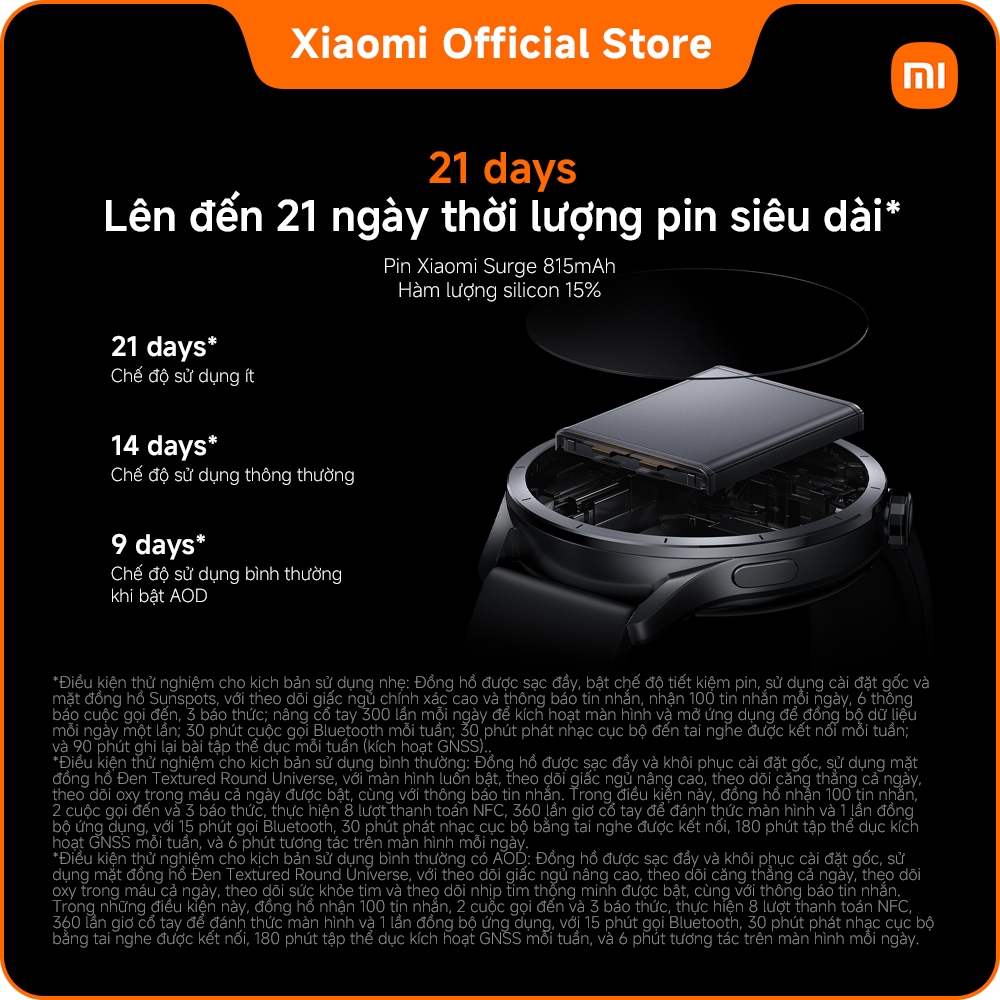Đồng hồ thông minh Xiaomi Watch S5 | Mặt kính sapphire AMOLED 1.48″ | Công nghệ GNSS | Đàm thoại qua bluetooth | BigBuy360 - bigbuy360.vn