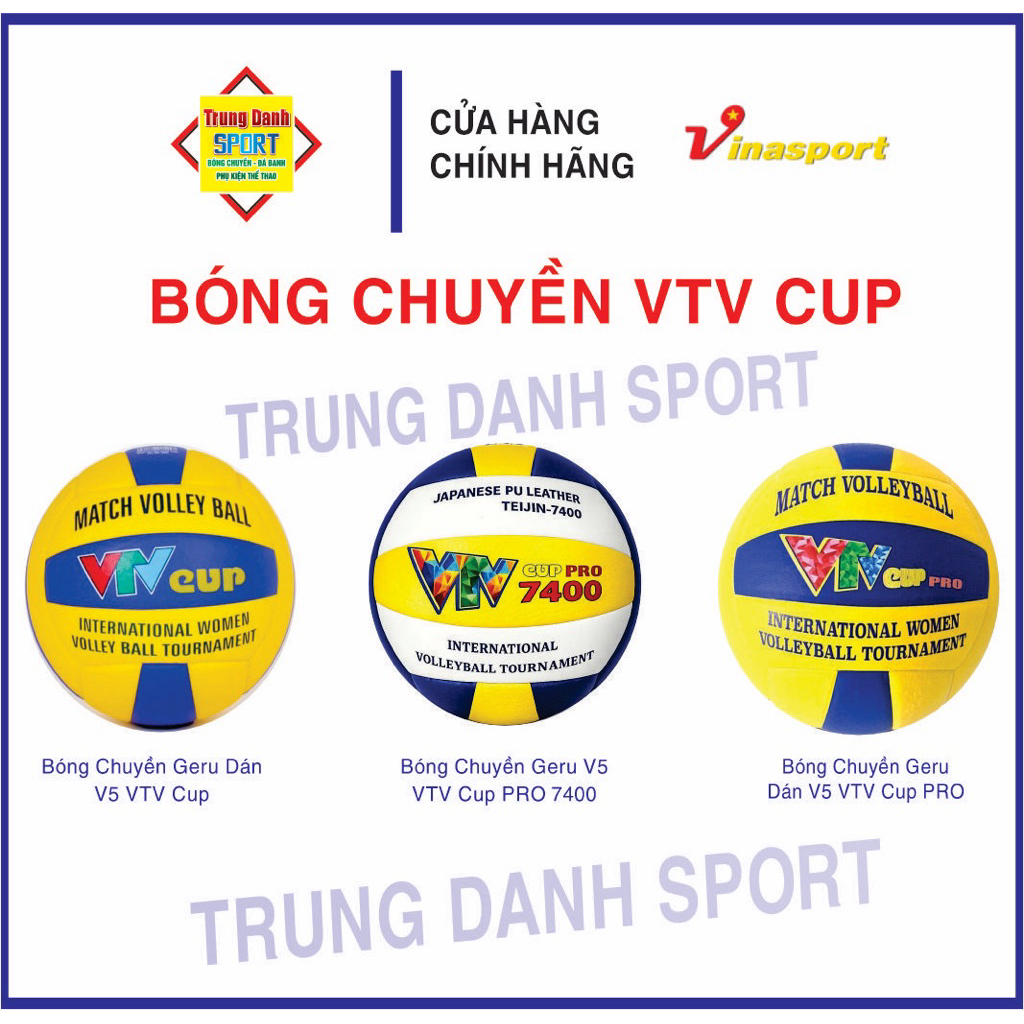 bóng chuyền da Geru VTV CUP ( dán V5, V5 pro, V5 7400