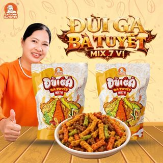 ĐÙI GÀ BÀ TUYẾT MIX 7 VỊ - ĂN CÙNG BÀ TUYẾT M29