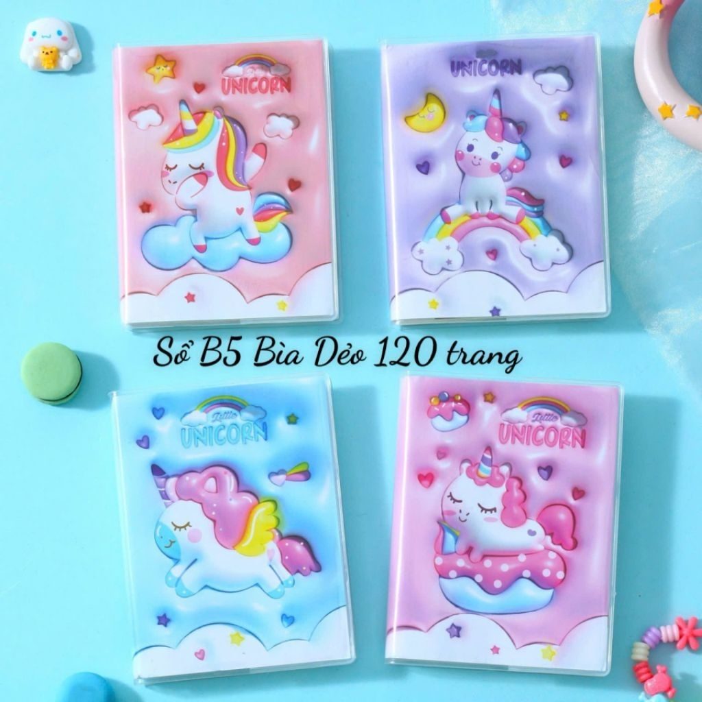Sổ B5 bìa dẻo 120 trang