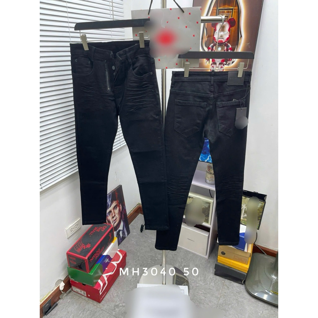 Quần Jean Đen Khoá Chéo Nam MH 3040