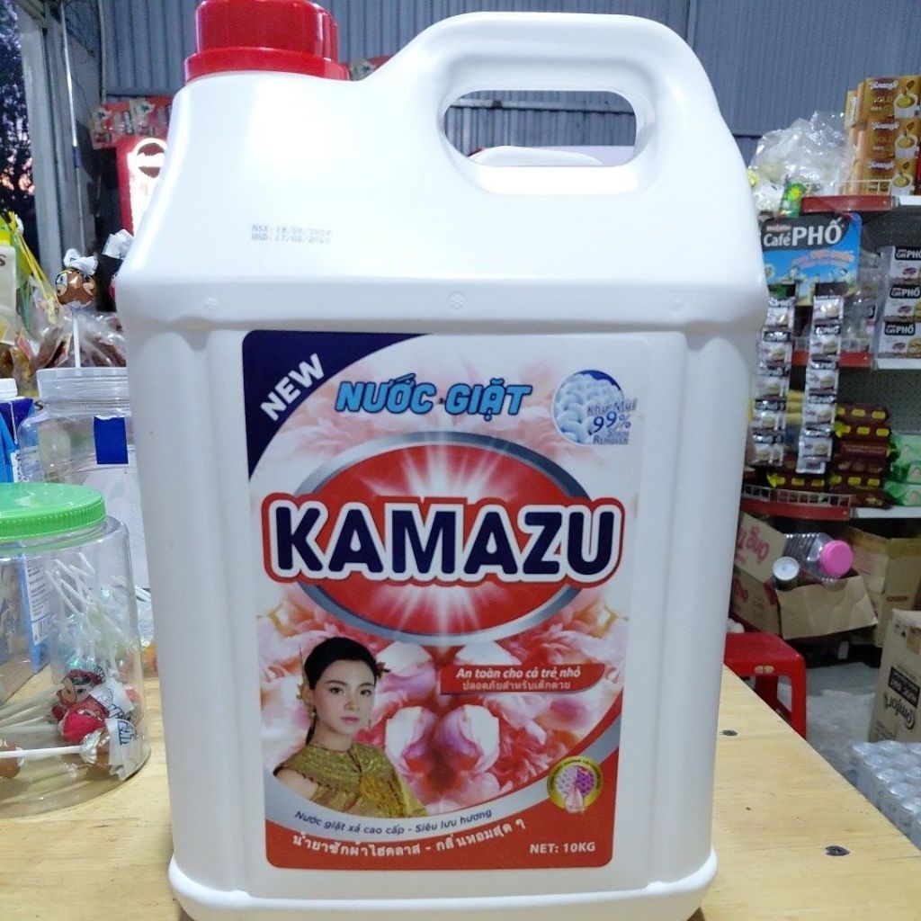 nước giặt xả Kamazu 6in1