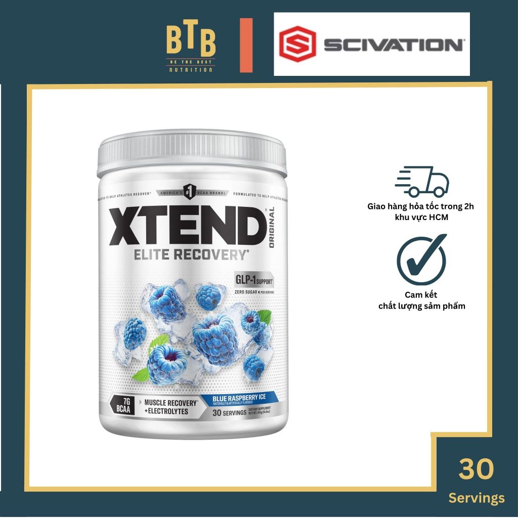 Bột Xtend BCAA 7g - 30 lân dùngBột Xtend BCAA 7g - 30 lân dùng