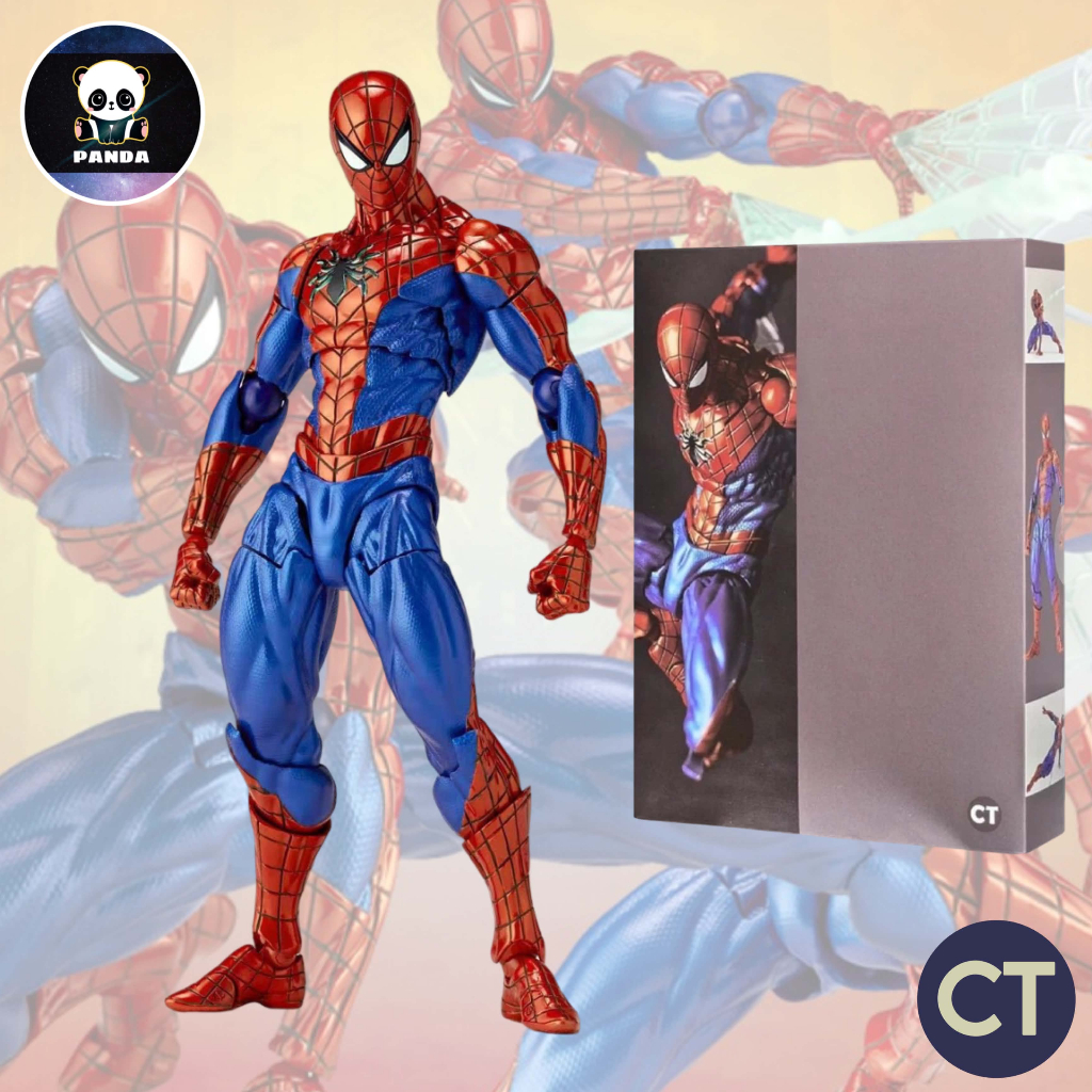 Mô Hình CT TOYS Người Nhện Spider Man 2.0 Amazing Yamaguchi 1/12 Action Figure