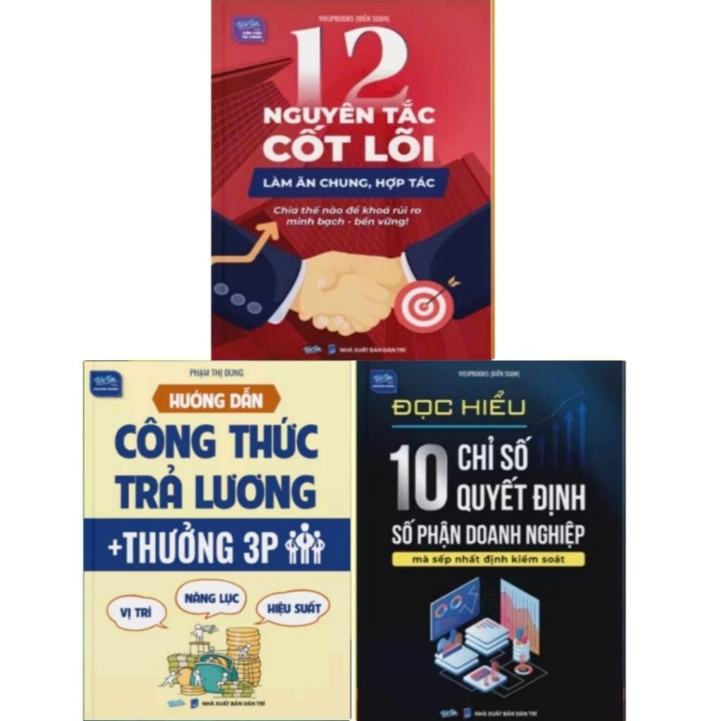 Hướng Dẫn Công Thức Trả Lương Thưởng 3P, Đọc Hiểu 10 Chỉ Số Quyết Định Số Phận DN, 12 Nguyên Tắc Cốt
