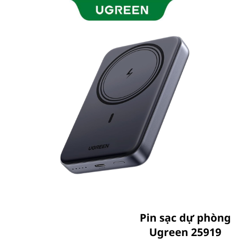 Pin sạc dự phòng dùng cho điện thoại 10000mAh Li-ion Ugreen 25919 PB561