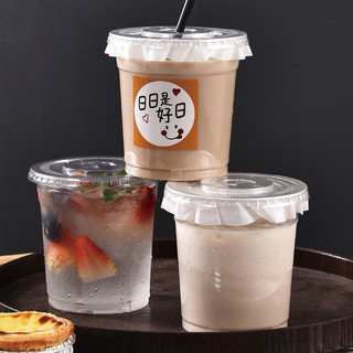 [ Lốc 50 ] Ly pet lùn 500ml