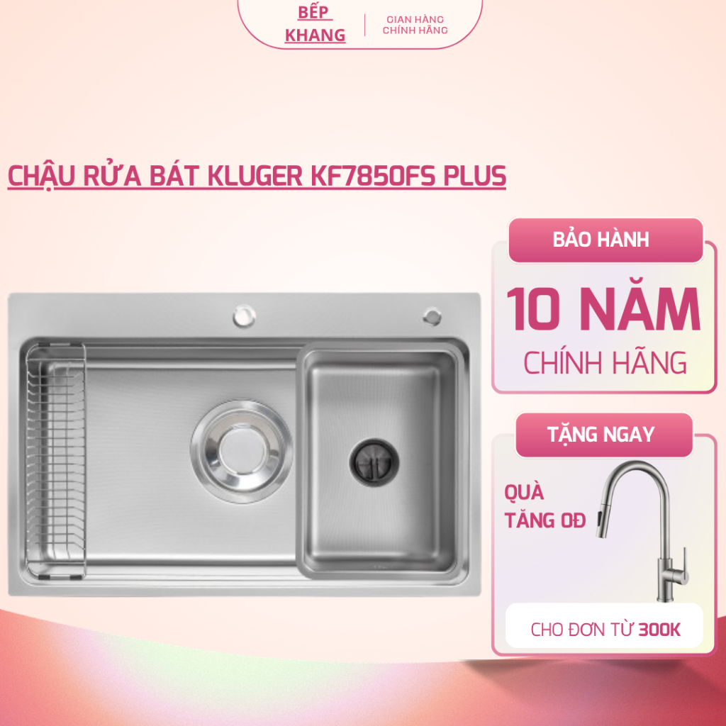 Chậu rửa bát Kluger KF7850FS Plus