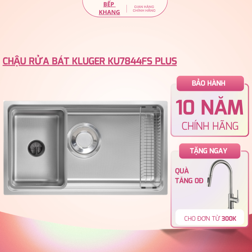 Chậu rửa bát Kluger KU7844FS Plus