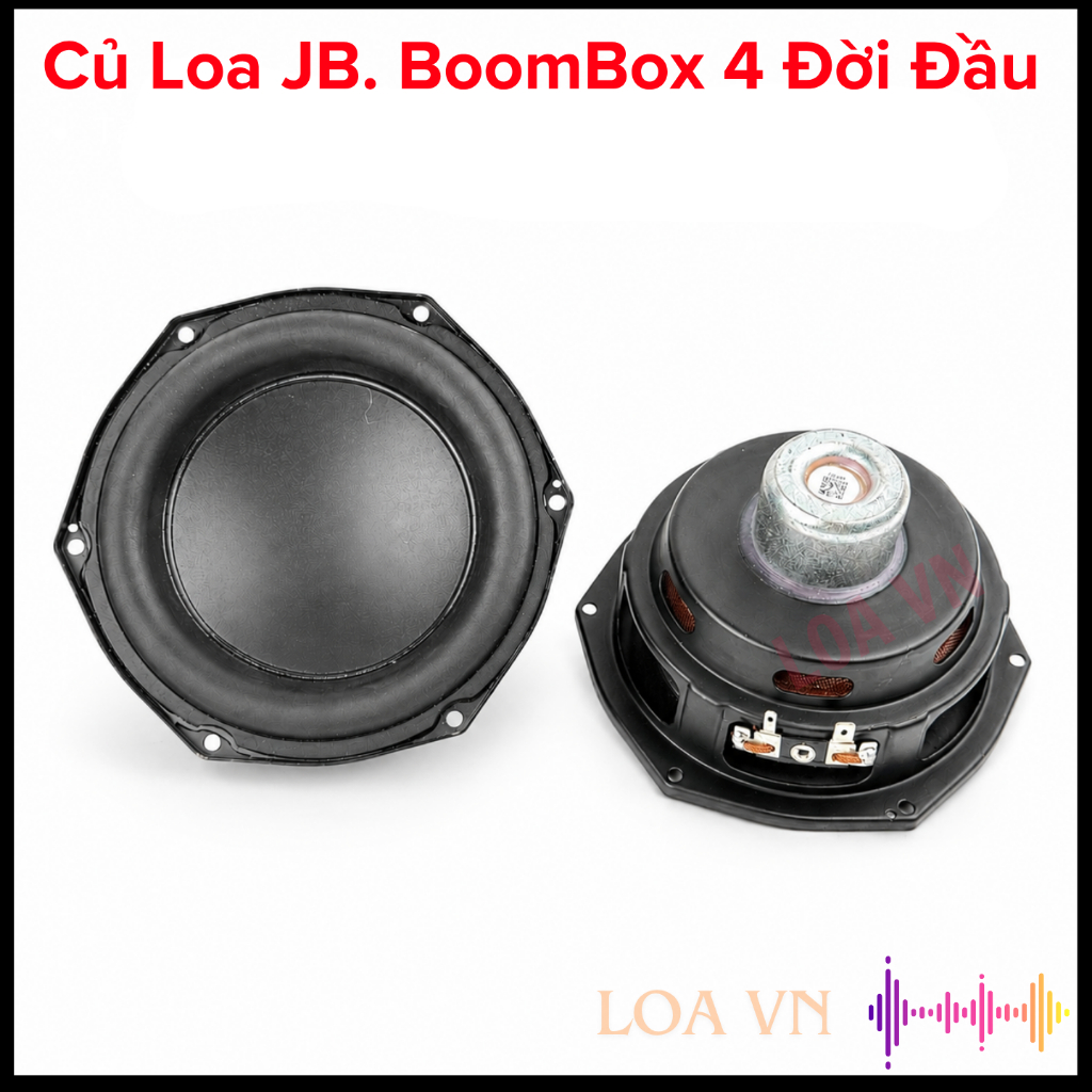 Củ loa Boombox 4 5 inch công suất 4ohm 65w nam châm từ neo âm thanh cực hay