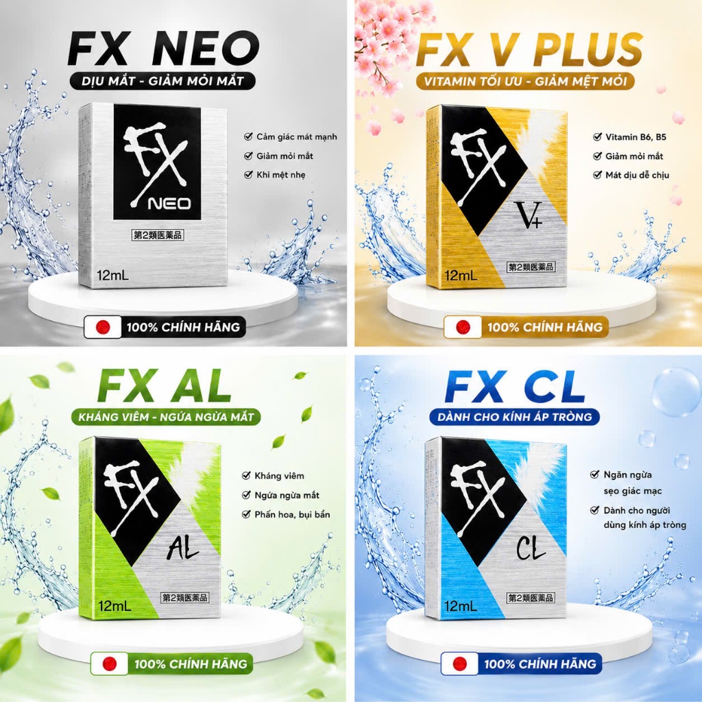 NNM FX NEO BẠC NHẬT BẢN - 12ML