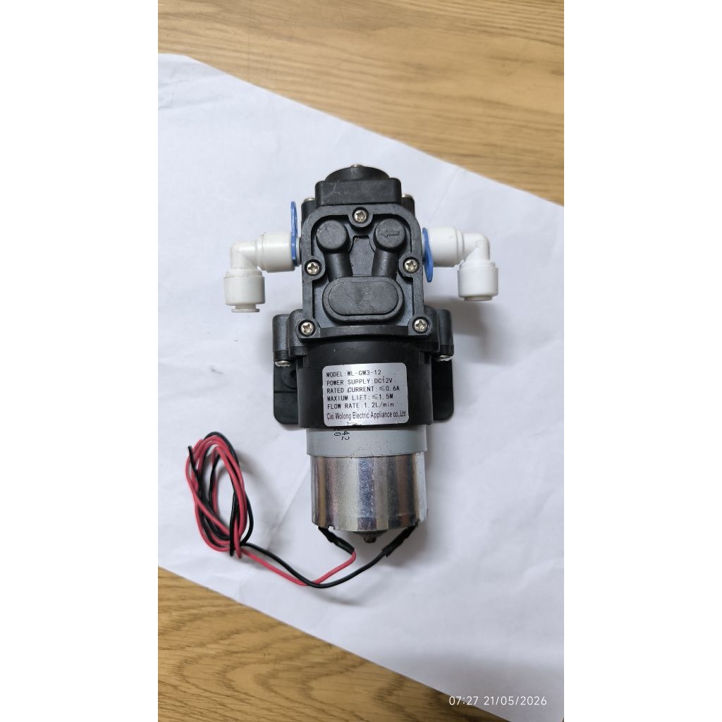Bơm 12V cây nóng lạnh hút bình HC02; HC300 - MLN KRF-OD138
