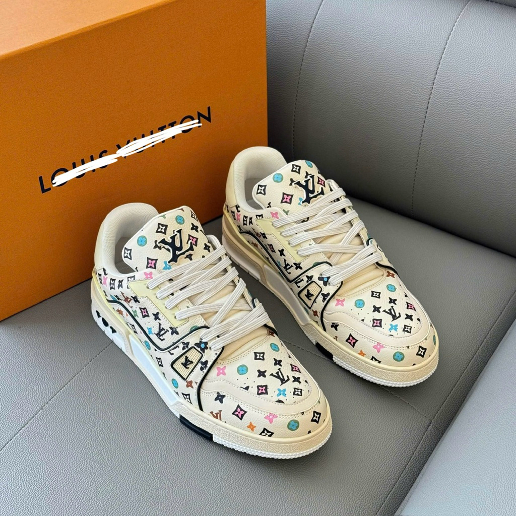 ⚡️ CH Boutique : Giày Sneakers Be Vân Hoa 7 Màu Fullbox. Hàng bản cao cấp
