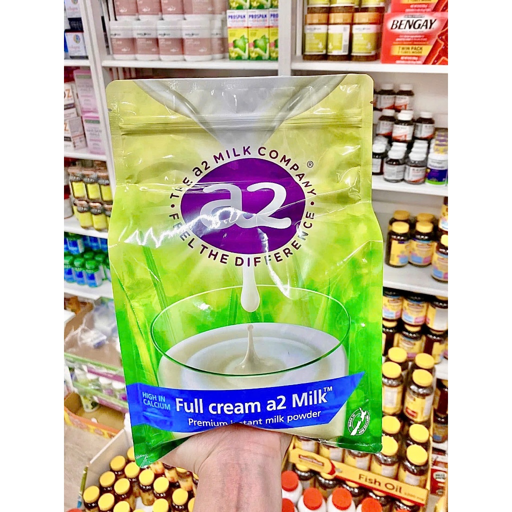 Sữa Bột Úc Nguyên Kem Full Cream A2 Milk Gói 1kg