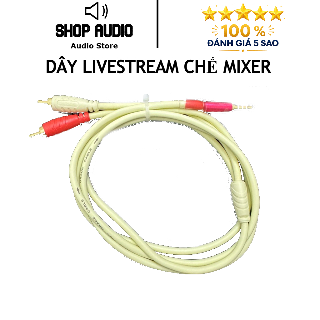 Dây Livestream Mixer F4, F7, Focus rite Cực Hay- Dây Live Chế F4 - Dây Livestream FB, Tik Tok