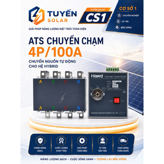 ATS Chuyển Nguồn Tự Động 125A,100A, 200A HAWD ( BH 18th) chính hãng. Chuyên dùng hệ solar.