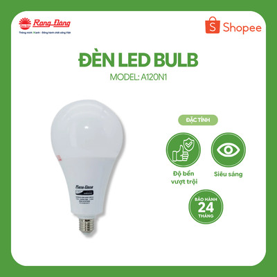 Bóng đèn LED BULB Tròn 20W/30W Rạng Đông
