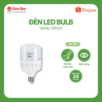 Bóng đèn LED BULB Trụ 30W Rạng Đông