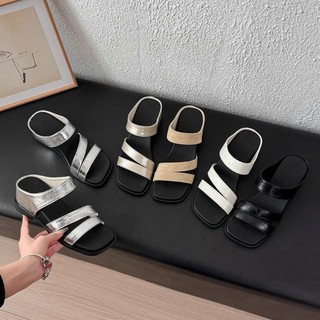 Dép sandal nữ quai ngang đế mềm – dép hè basic dễ phối đồ hot trend 2026 Mã 862AAA