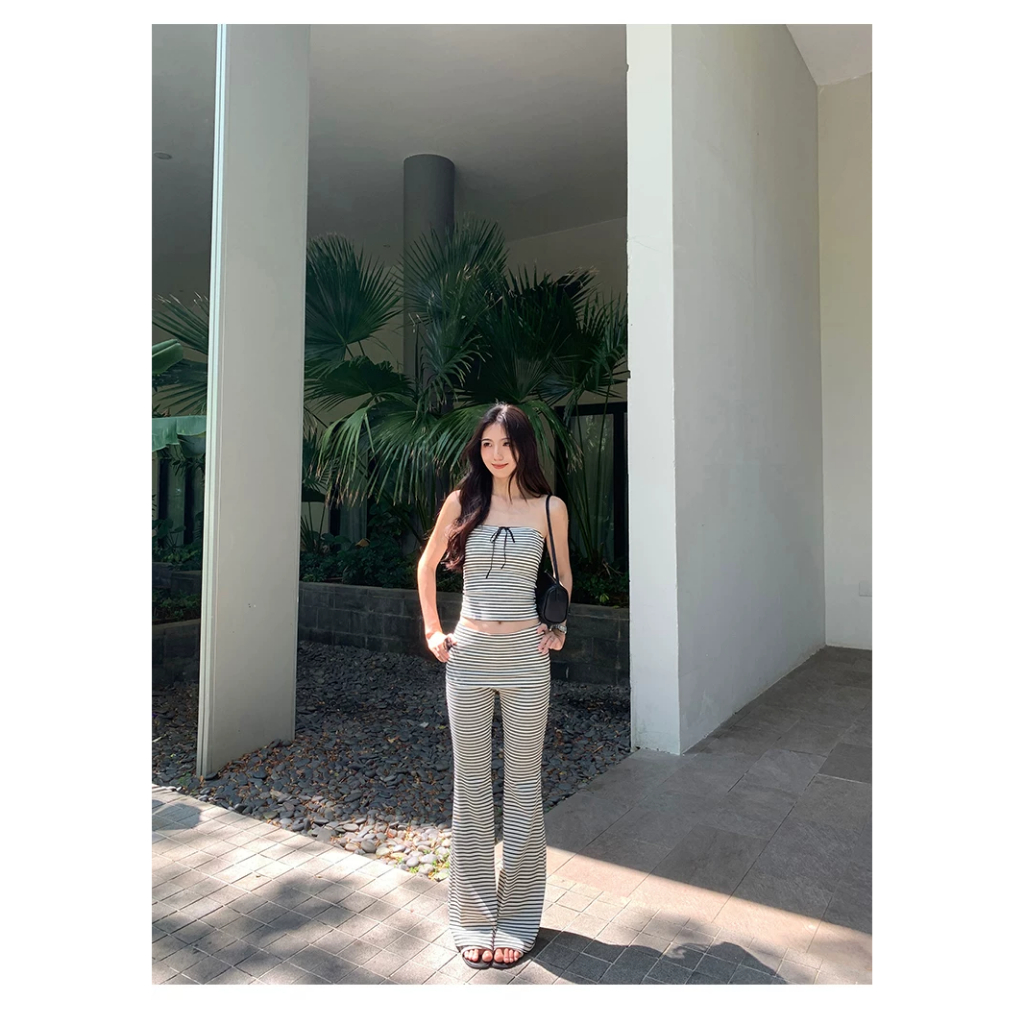 [MULVAN] Áo quây kẻ sọc Mulvan Summer Focus - màu mơ