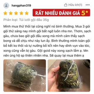 Bồ kết thảo dược [5 gói gội]