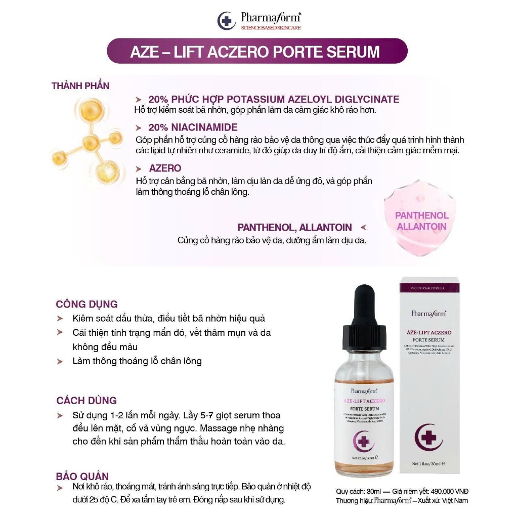 AZE-LIFT ACZERO PORTE SERUM