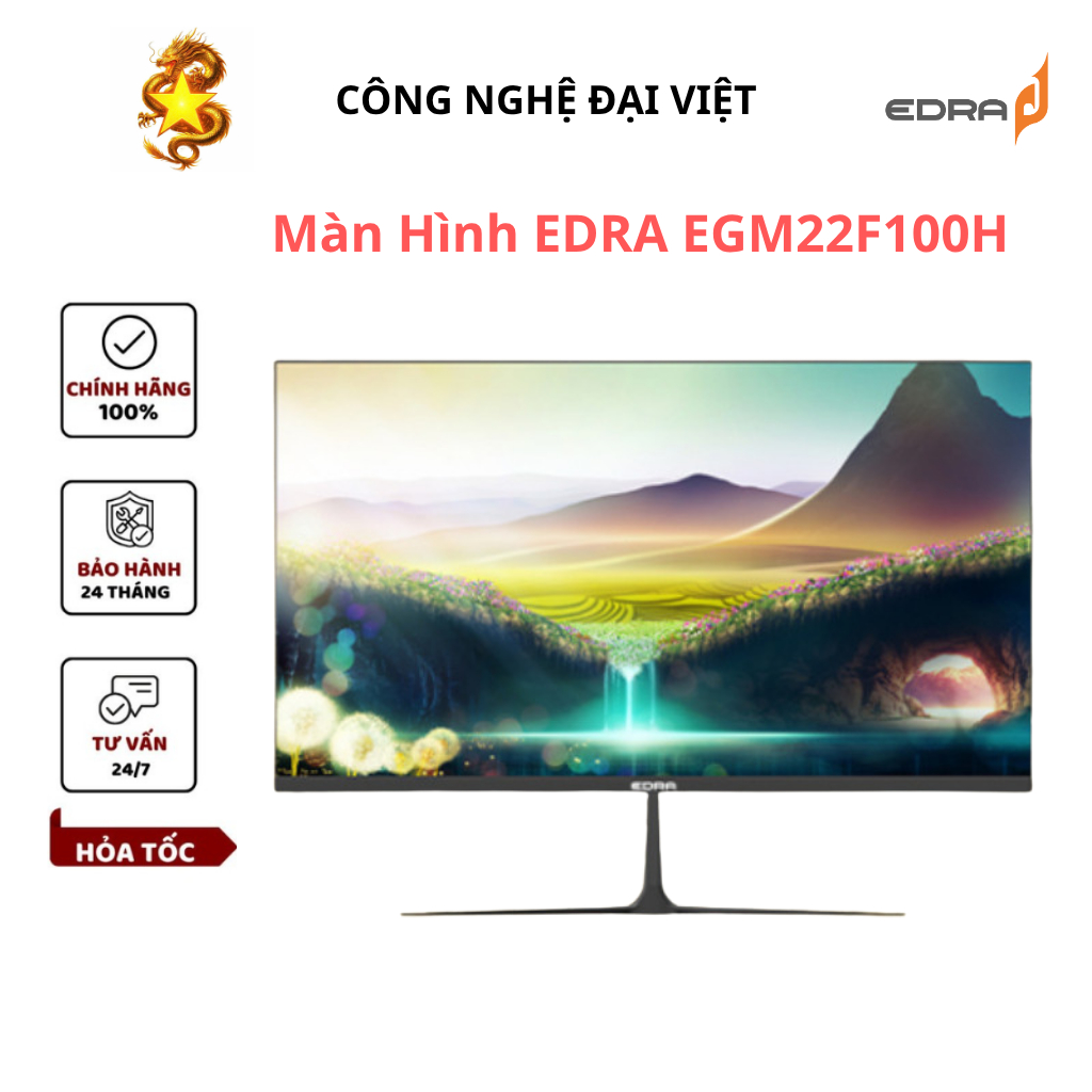 Màn hình Gaming EDRA EGM22F100H 22 inch FullHD 100Hz (Cổng kết nối: 1x HDMI)