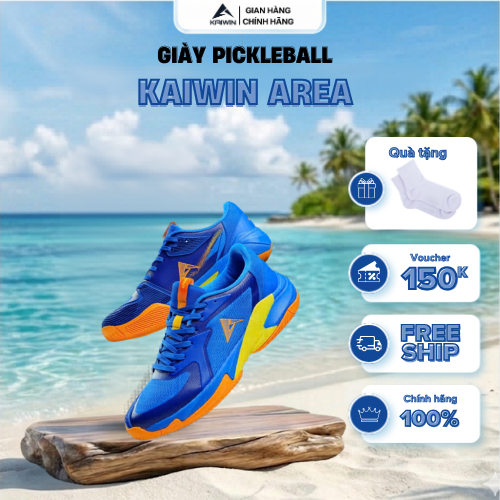 Giày Pickleball KAIWIN AREA – Thiết Kế Chuẩn Giải Đấu, Tăng Tốc & Linh Hoạt Siêu Thị Thể Thao Kaiwin