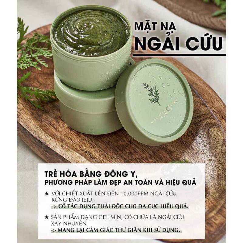 Mask Ngải Cứu Th ải Đ ộc D a Graymelin Mugwort Heatinh Park 100g