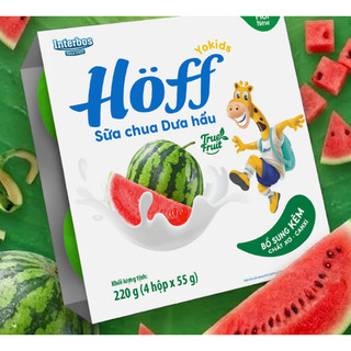Sữa chua Trẻ em Hoff (lốc 4 hộp x 55g)