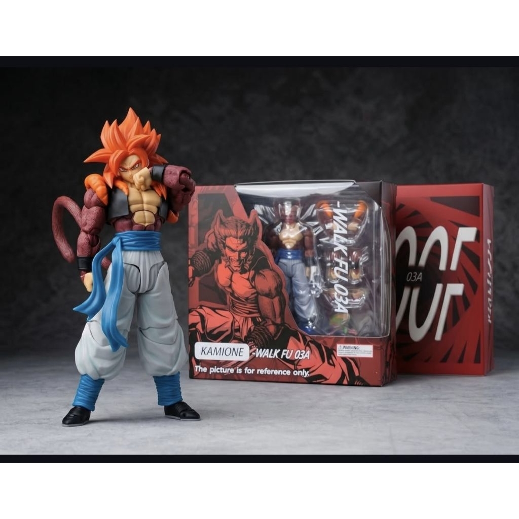 [ Hàng Có Sẵn ] Mô hình khớp Gogeta Ssj4 A và B Tonsen Arttoys (Kamione)