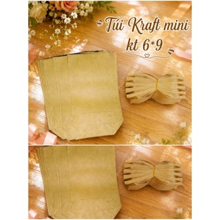 COMBO 100 TÚI GIẤY MINI KT 6*9cm