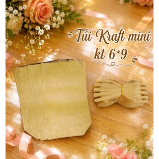 COMBO 100 TÚI GIẤY MINI KT 6*9cm