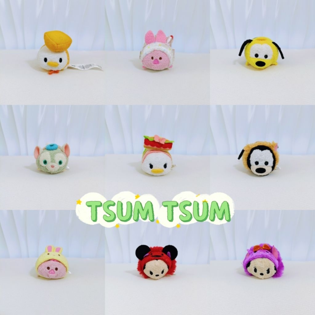 [Tổng hợp] Gấu bông TSUM TSUM Disney (2hand Nhật)