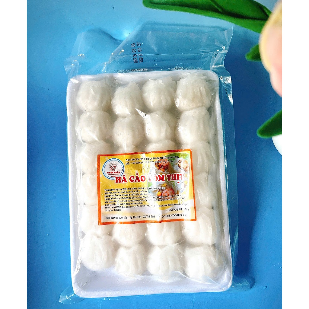 500g há cảo tôm  thịt thơm, ngon